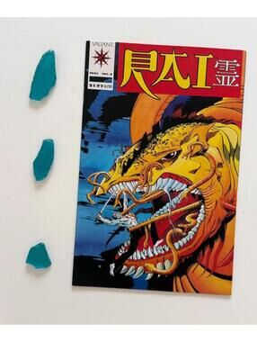 Rai #3 (1992) Valiant Comics • Sci-Fi Samurai Key • Comic Book
